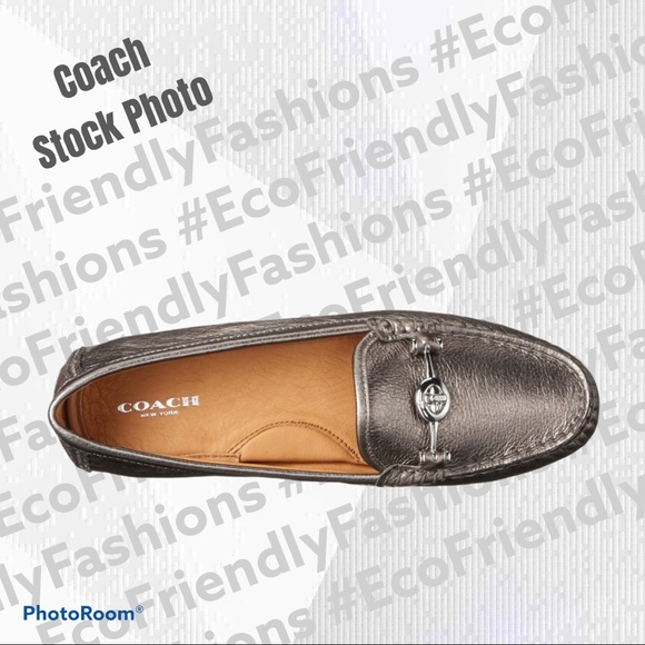 COACH Arlene Turnlock Driver Moccasins